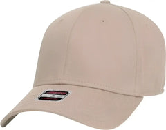 OTTO 19-1283 Comfy Fit 6 Panel Low Profile Baseball Cap - Khaki - Khaki / One Size Fits Most