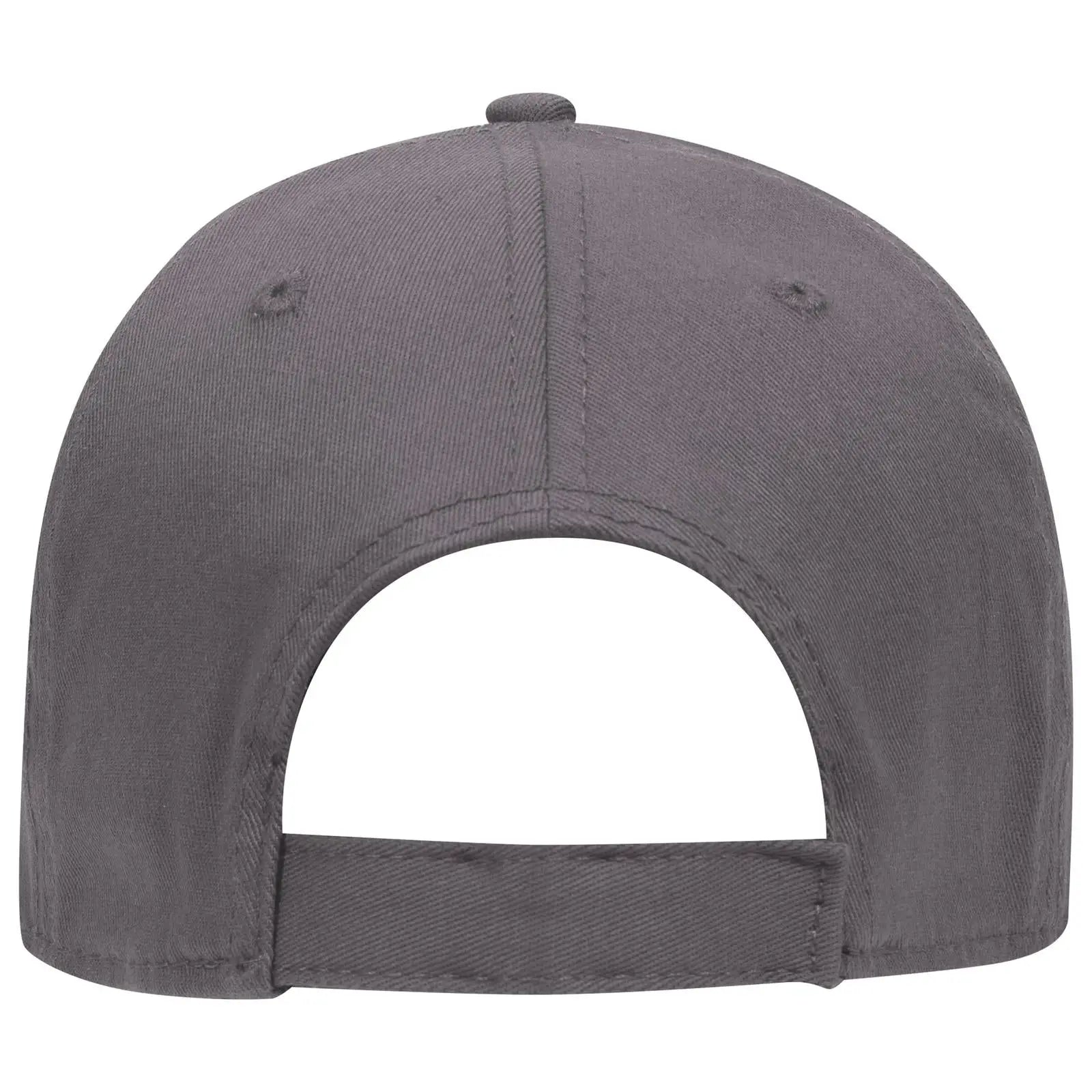 OTTO 19-1283 ’OTTO Comfy Fit’ 6 Panel Low Profile Baseball Cap - Char. Gray - Char. Gray / 6 1/2’’ - 7 5/8’’