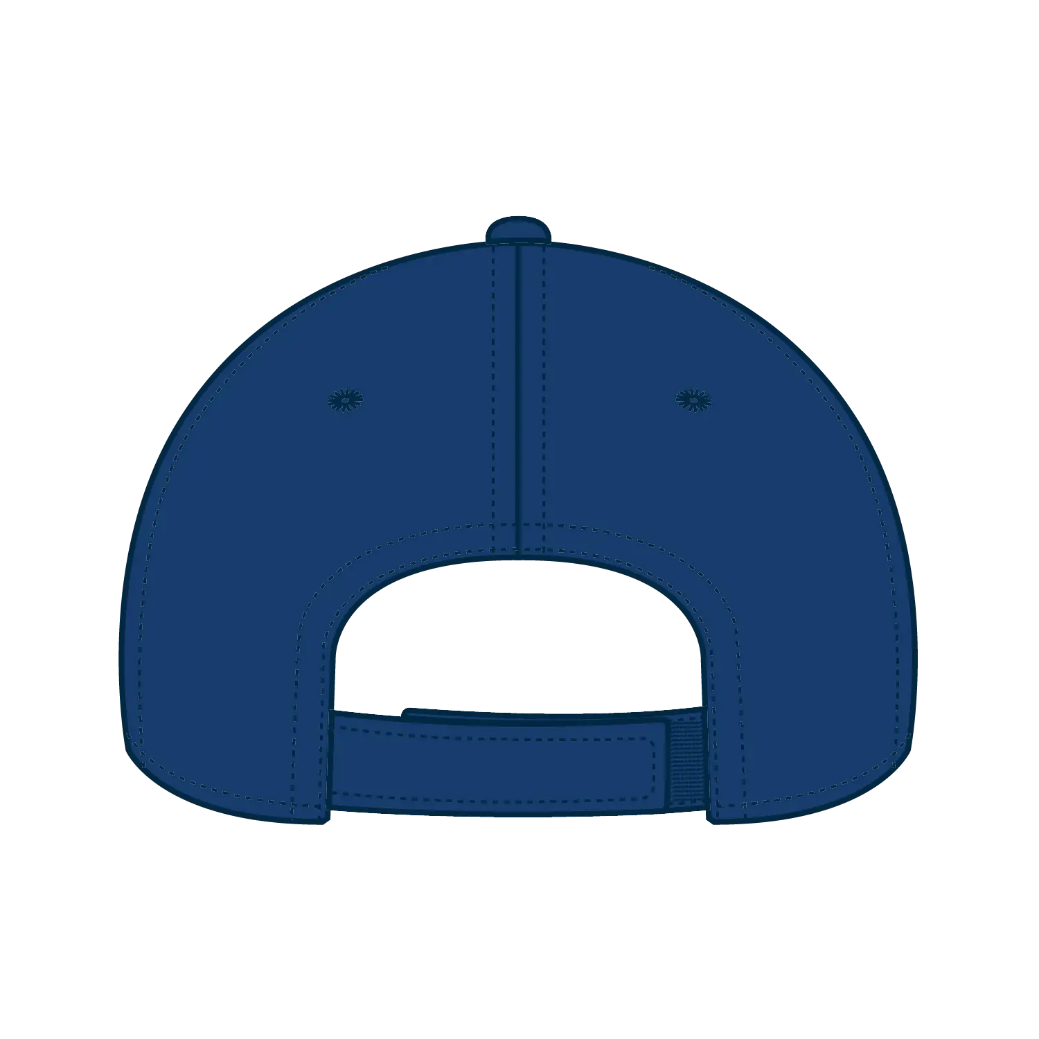 OTTO 19-1283 ’OTTO Comfy Fit’ 6 Panel Low Profile Baseball Cap - Royal - Royal / 6 1/2’’ - 7 5/8’’
