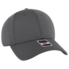 OTTO 19-1284 ’OTTO Comfy Fit’ 6 Panel Low Profile Baseball Cap - Char. Gray - Char. Gray / 6 1/2’’ - 7 5/8’’