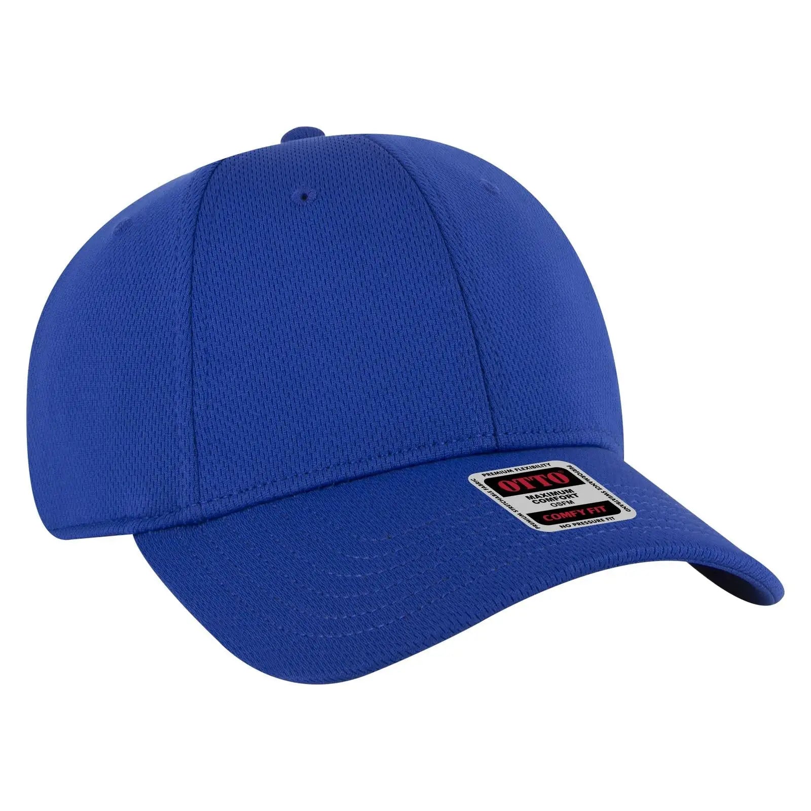 OTTO 19-1284 ’OTTO Comfy Fit’ 6 Panel Low Profile Baseball Cap - Royal - Royal / 6 1/2’’ - 7 5/8’’