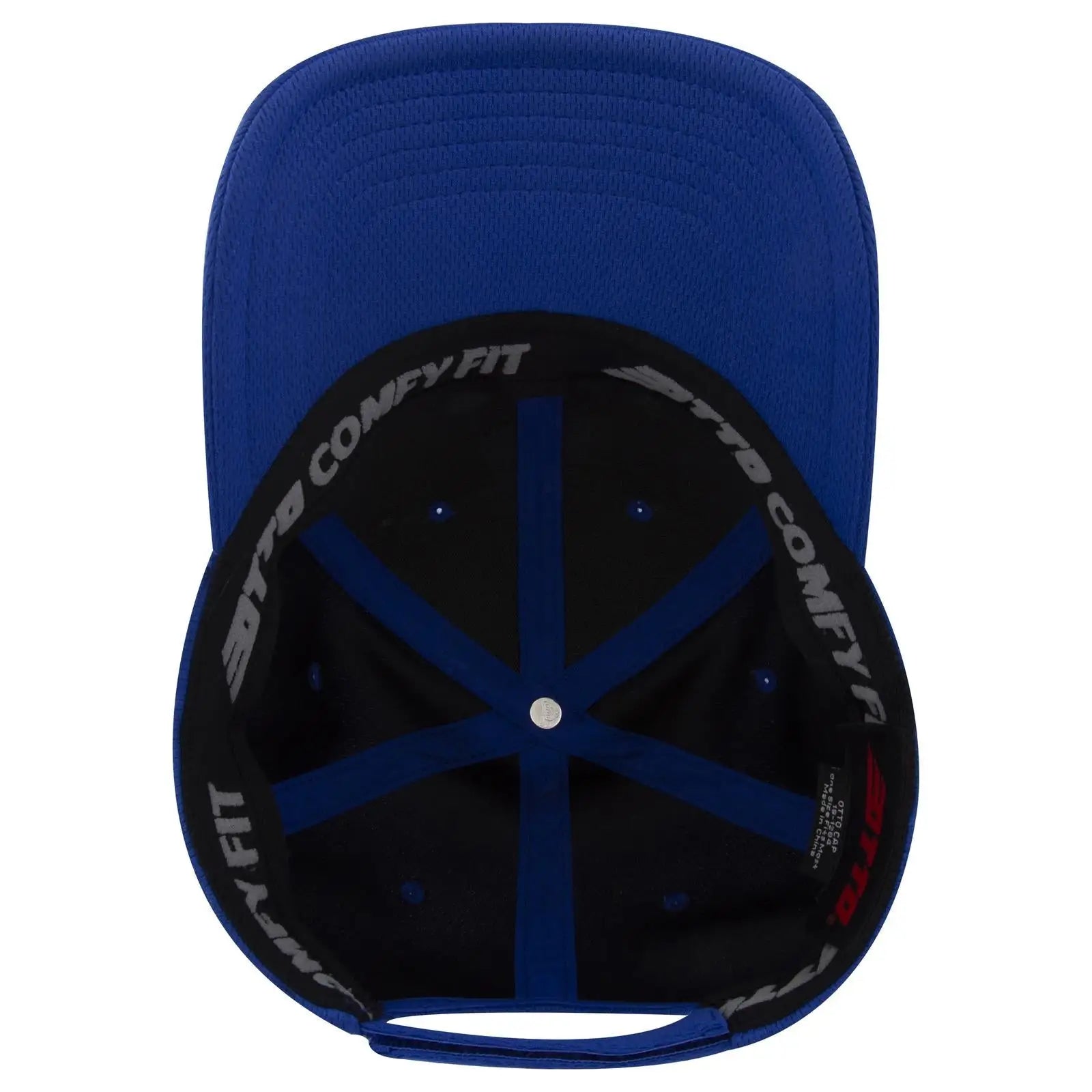 OTTO 19-1284 ’OTTO Comfy Fit’ 6 Panel Low Profile Baseball Cap - Royal - Royal / 6 1/2’’ - 7 5/8’’