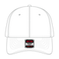 OTTO 19-1284 ’OTTO Comfy Fit’ 6 Panel Low Profile Baseball Cap - White - White / 6 1/2’’ - 7 5/8’’