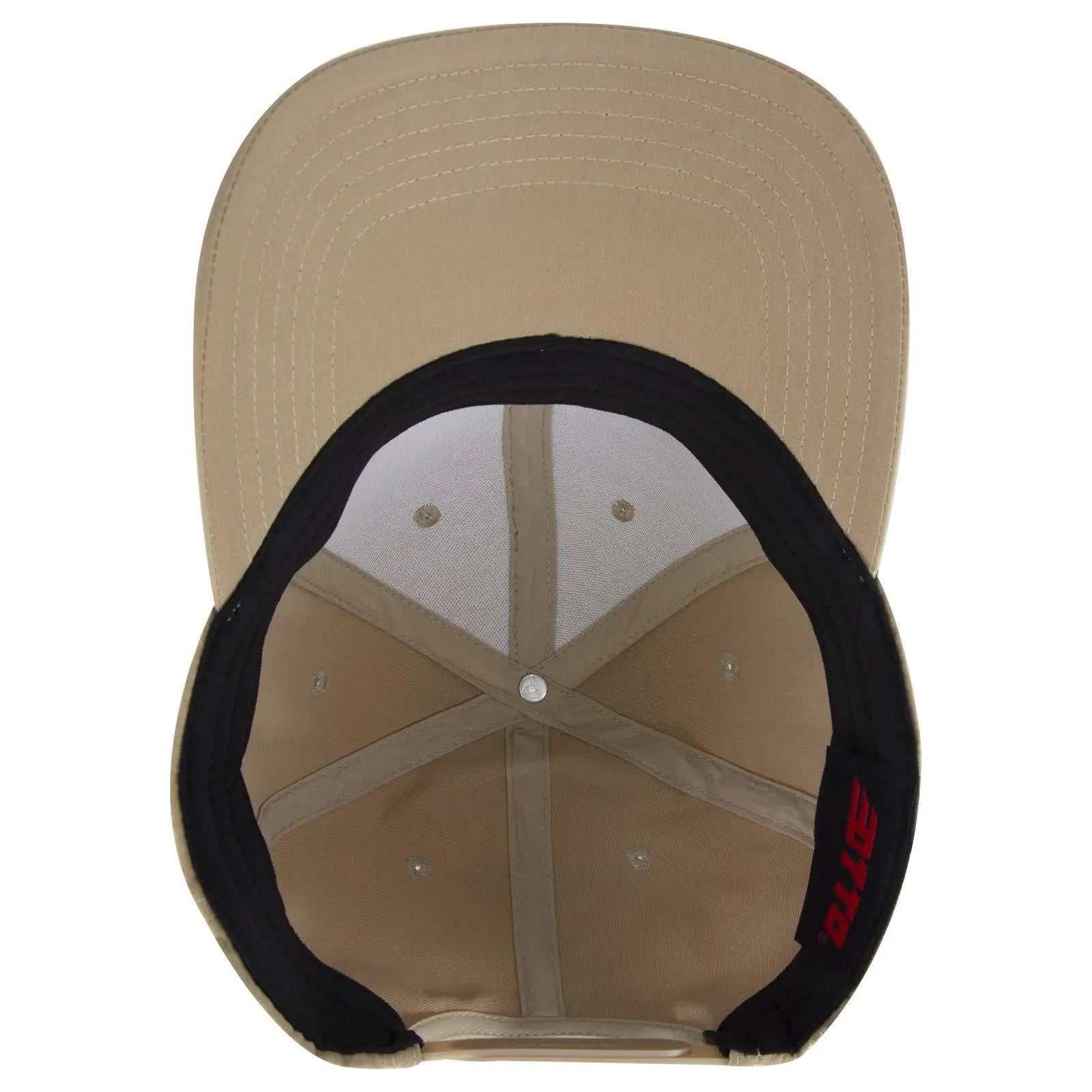 OTTO 19-1319 6 Panel Low Profile Baseball Cap - Khaki - Khaki / 6 1/2’’ - 7 5/8’’