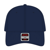 OTTO 19-1319 6 Panel Low Profile Baseball Cap - Navy - Navy / 6 1/2’’ - 7 5/8’’
