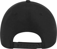 OTTO 19-1319 6 Panel Low Profile Style Baseball Cap - Black - Black / One Size Fits Most
