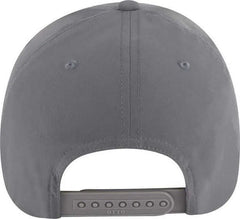 OTTO 19-1319 6 Panel Low Profile Style Baseball Cap - Charcoal Gray - Khaki Gray / One Size Fits Most