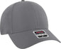 OTTO 19-1319 6 Panel Low Profile Style Baseball Cap - Charcoal Gray - Khaki Gray / One Size Fits Most