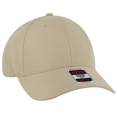 OTTO 19-1320 ’OTTO Comfy Fit’ 6 Panel Low Profile Baseball Cap - Khaki - Khaki / 6 1/2’’ - 7 5/8’’