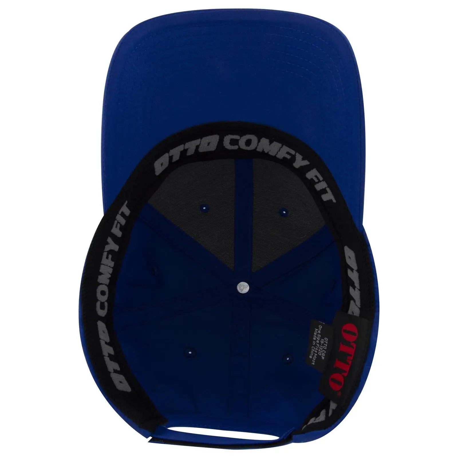 OTTO 19-1320 ’OTTO Comfy Fit’ 6 Panel Low Profile Baseball Cap - Royal - Royal / 6 1/2’’ - 7 5/8’’