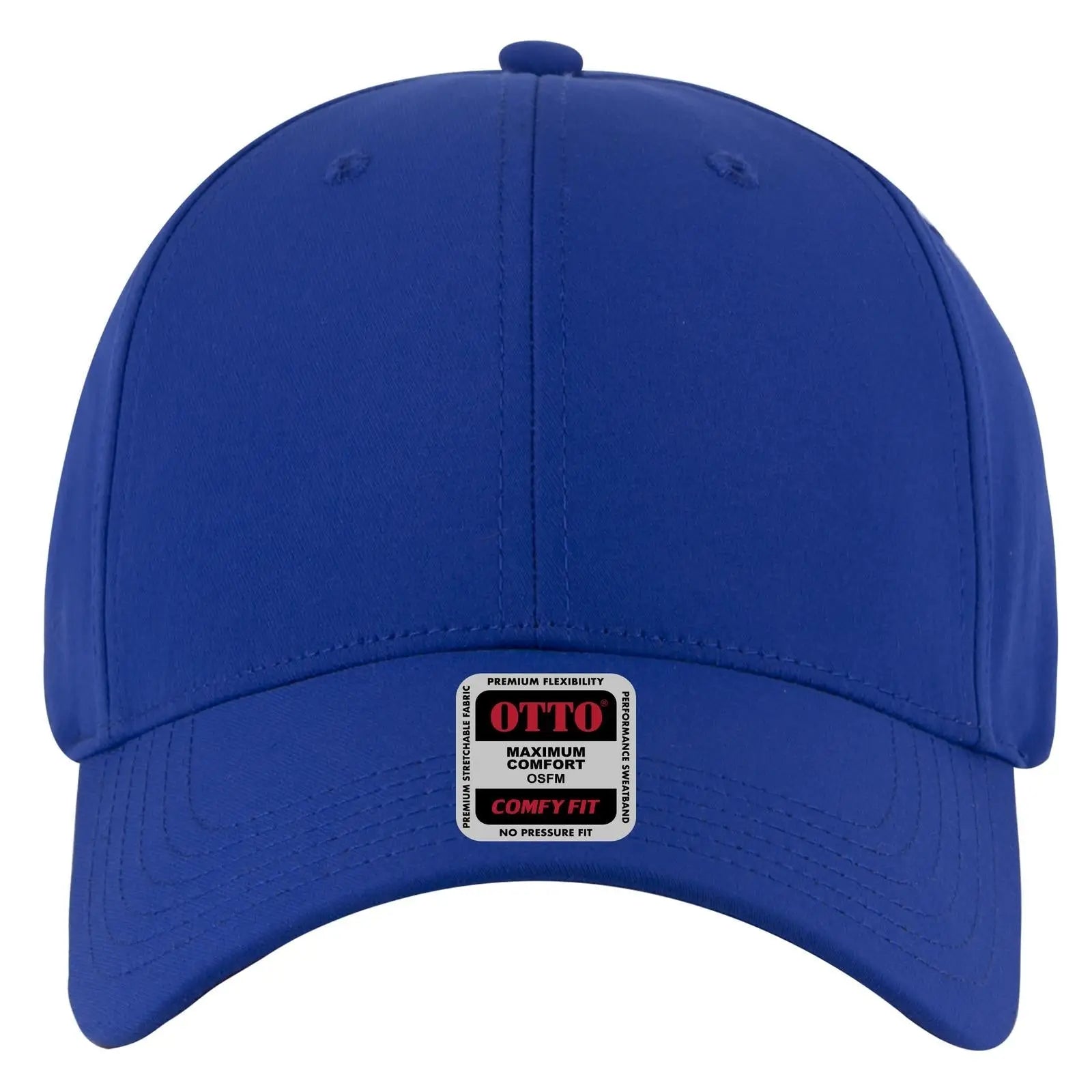OTTO 19-1320 ’OTTO Comfy Fit’ 6 Panel Low Profile Baseball Cap - Royal - Royal / 6 1/2’’ - 7 5/8’’