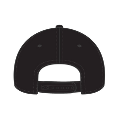 OTTO 19-208 6 Panel Low Profile Baseball Cap - Black - Black / 6 1/2’’ - 7 5/8’’