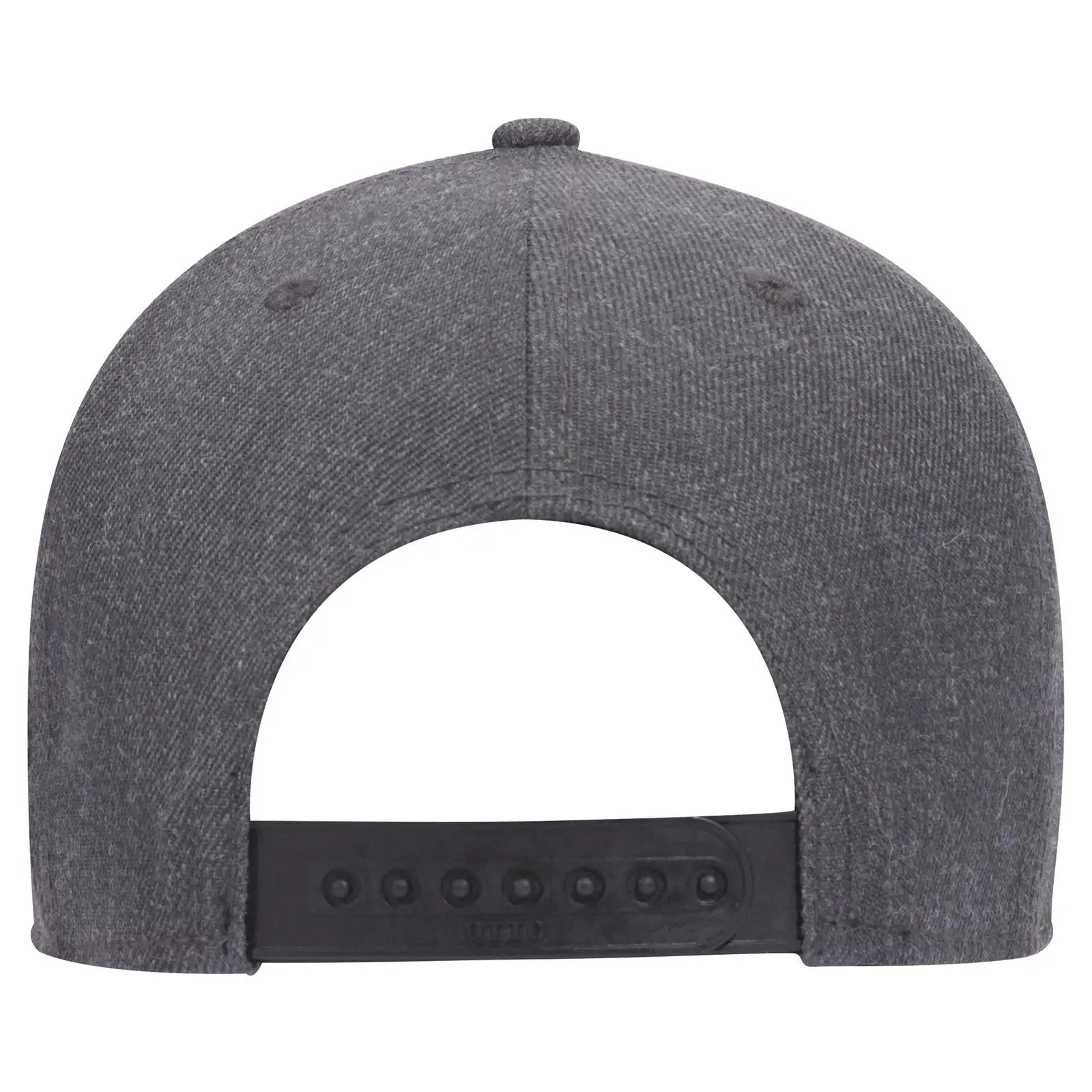 OTTO 19-208 6 Panel Low Profile Baseball Cap - Heath. Black - Heath. Black / 6 1/2’’ - 7 5/8’’