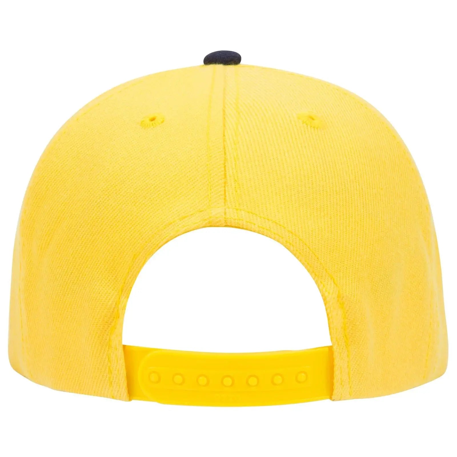 OTTO 19-209 6 Panel Low Profile Baseball Cap - Nvy/Yel - Nvy/Yel / 6 1/2’’ - 7 5/8’’