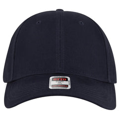 OTTO 19-251 6 Panel Low Profile Baseball Cap - Navy - Navy / 6 1/2’’ - 7 5/8’’