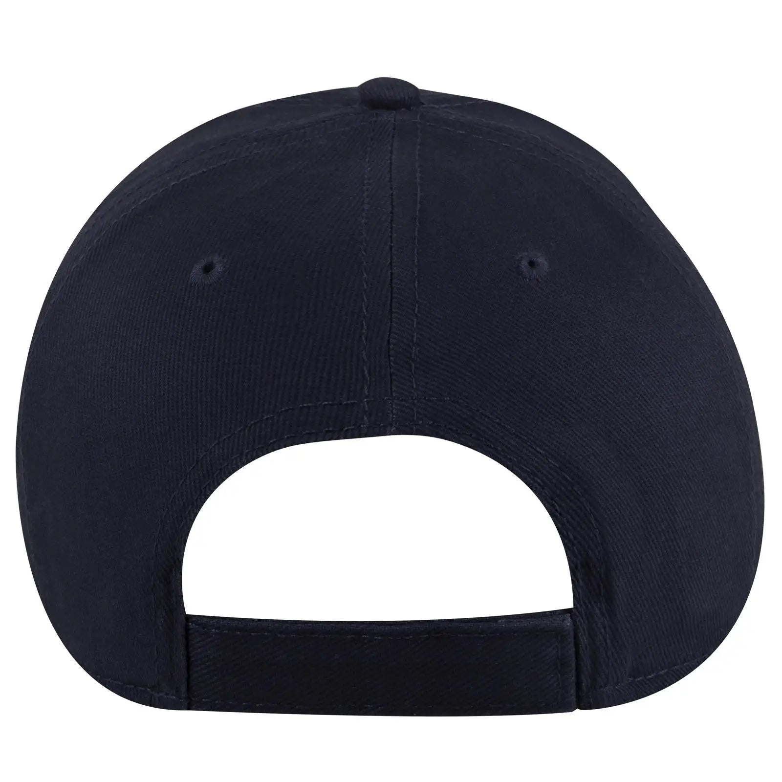 OTTO 19-251 6 Panel Low Profile Baseball Cap - Navy - Navy / 6 1/2’’ - 7 5/8’’