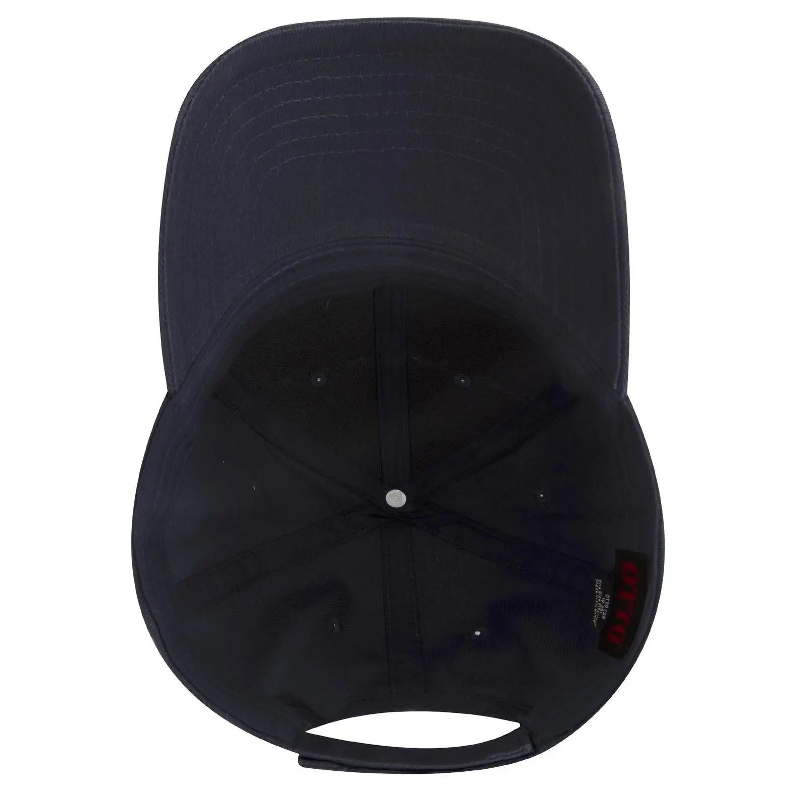 OTTO 19-251 6 Panel Low Profile Baseball Cap - Navy - Navy / 6 1/2’’ - 7 5/8’’