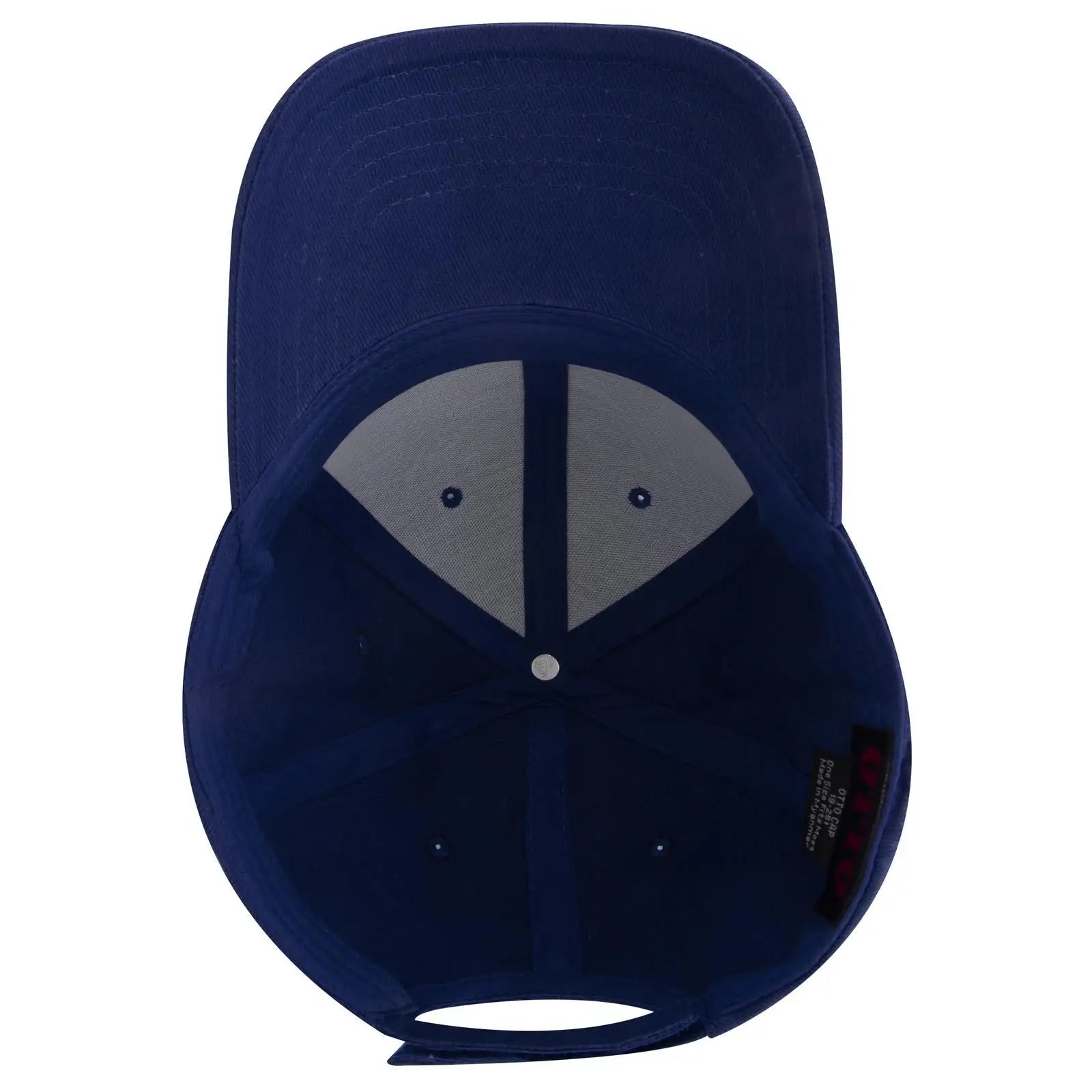 OTTO 19-251 6 Panel Low Profile Baseball Cap - Royal - Royal / 6 1/2’’ - 7 5/8’’
