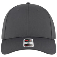 OTTO 19-3 6 Panel Low Profile Baseball Cap - Char. Gray - Char. Gray / 7 3/8’’ - 7 5/8’’