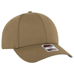 OTTO 19-3 6 Panel Low Profile Baseball Cap - Coyote Brown - Coyote Brown / 7 3/8’’ - 7 5/8’’