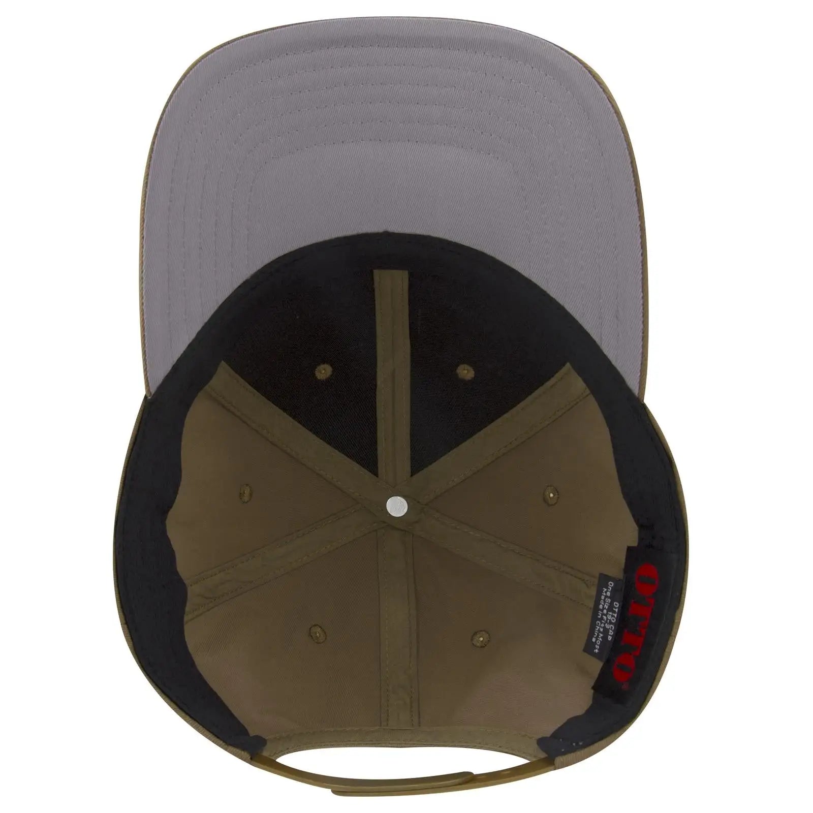 OTTO 19-3 6 Panel Low Profile Baseball Cap - Coyote Brown - Coyote Brown / 7 3/8’’ - 7 5/8’’