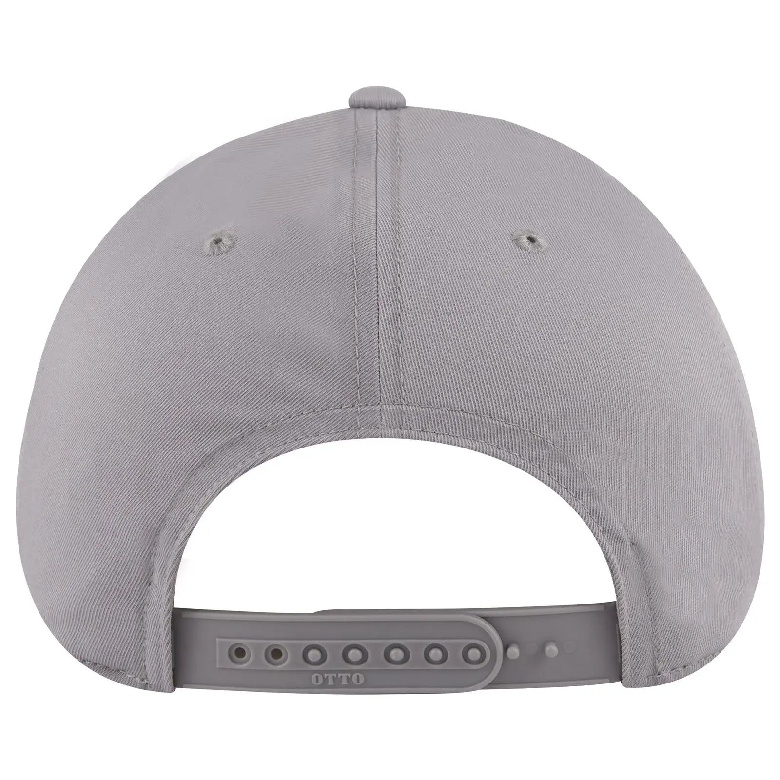 OTTO 19-3 6 Panel Low Profile Baseball Cap - Gray - Gray / 7 3/8’’ - 7 5/8’’
