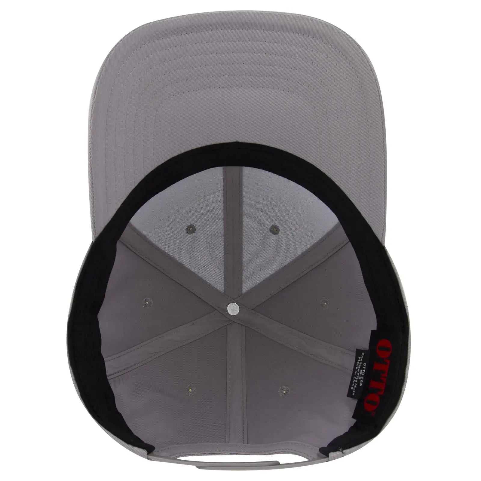 OTTO 19-3 6 Panel Low Profile Baseball Cap - Gray - Gray / 7 3/8’’ - 7 5/8’’