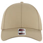 OTTO 19-3 6 Panel Low Profile Baseball Cap - Khaki - Khaki / 7 3/8’’ - 7 5/8’’