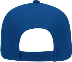 OTTO 19-304 Wool Blend Gray Undervisor Low Profile Pro Style Structured Firm Front Panel Cap - Royal - Royal / One Size