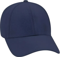 OTTO 19-304 Wool Blend Gray Undervisor Low Profile Pro Style Structured Firm Front Panel Cap - Navy - Navy / One Size