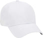 OTTO 19-366 Polyester Pro Mesh Gray Undervisor Low Profile Pro Style Structured Firm Front Panel Cap - White - White