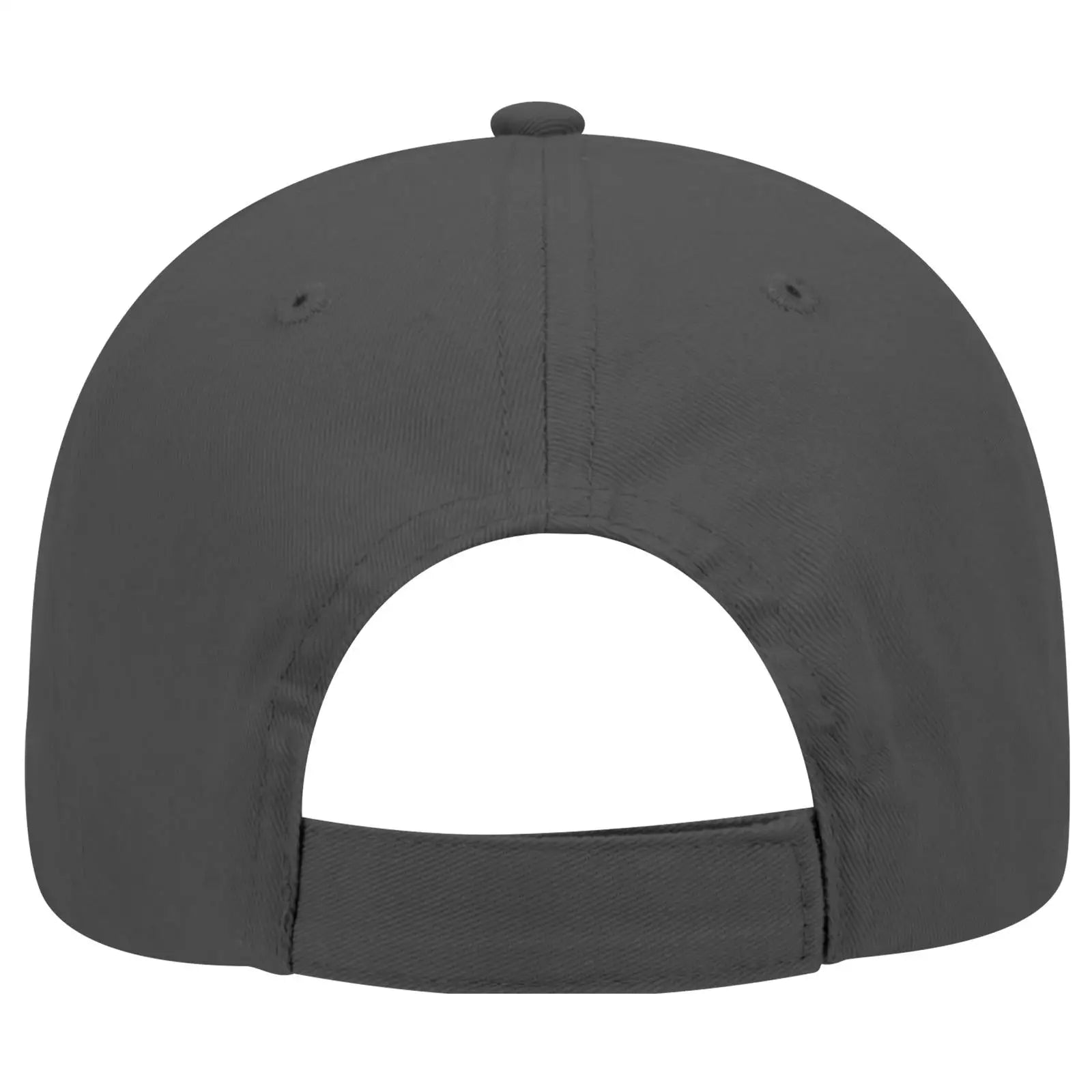 OTTO 19-503 6 Panel Low Profile Baseball Cap - Char. Gray - Char. Gray / 6 1/2’’ - 7 5/8’’