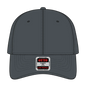 OTTO 19-503 6 Panel Low Profile Baseball Cap - Char. Gray - Char. Gray / 6 1/2’’ - 7 5/8’’