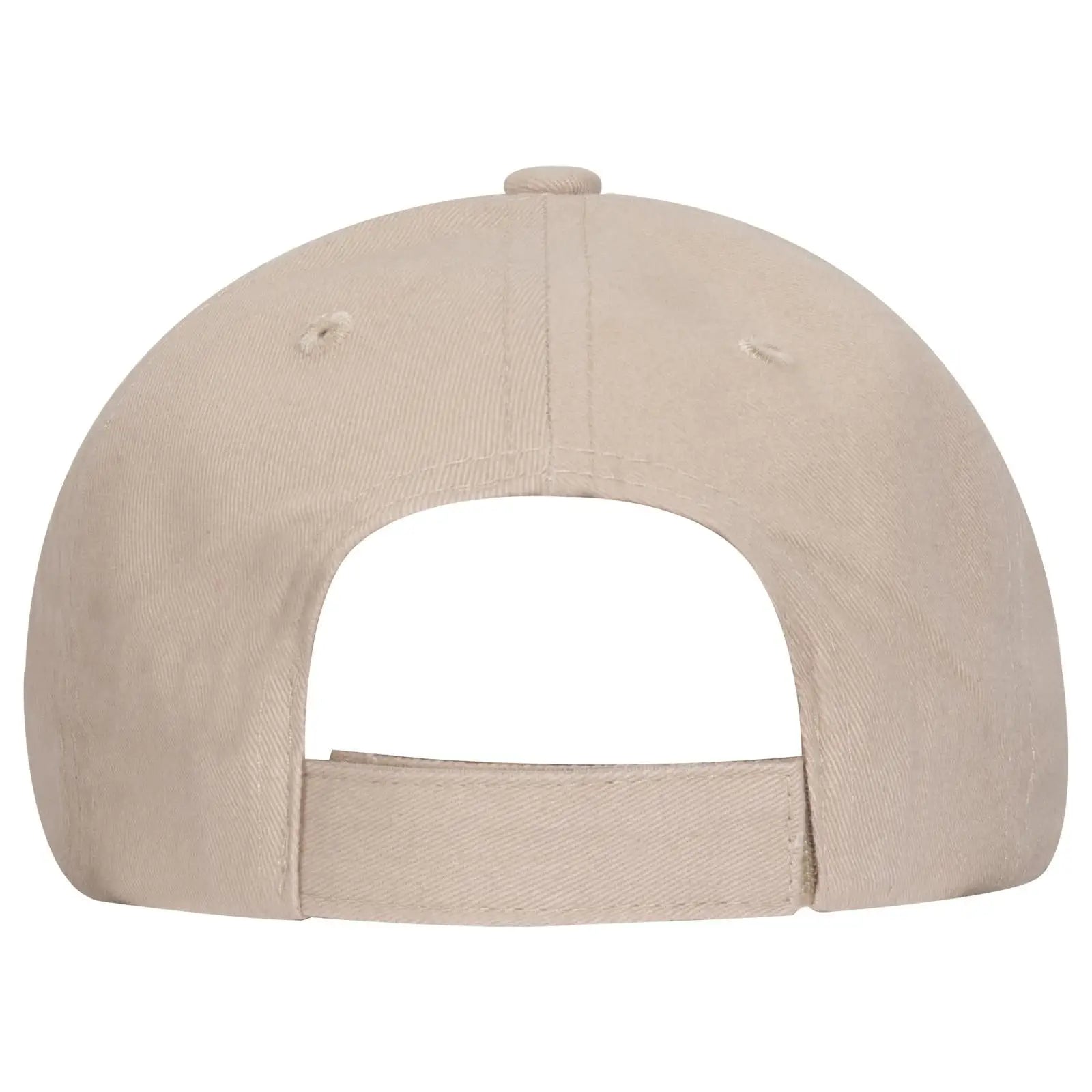 OTTO 19-503 6 Panel Low Profile Baseball Cap - Khaki