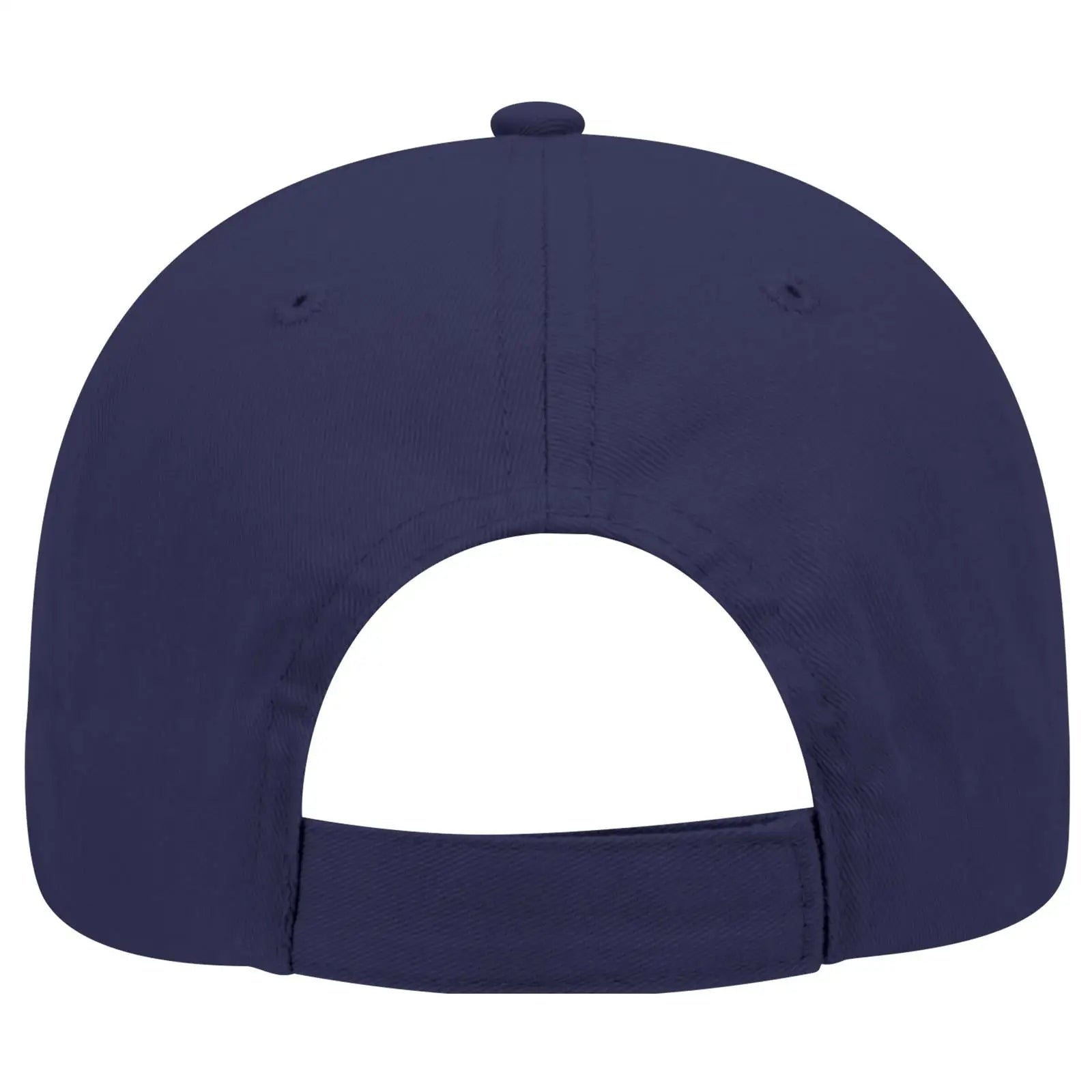 OTTO 19-503 6 Panel Low Profile Baseball Cap - Navy