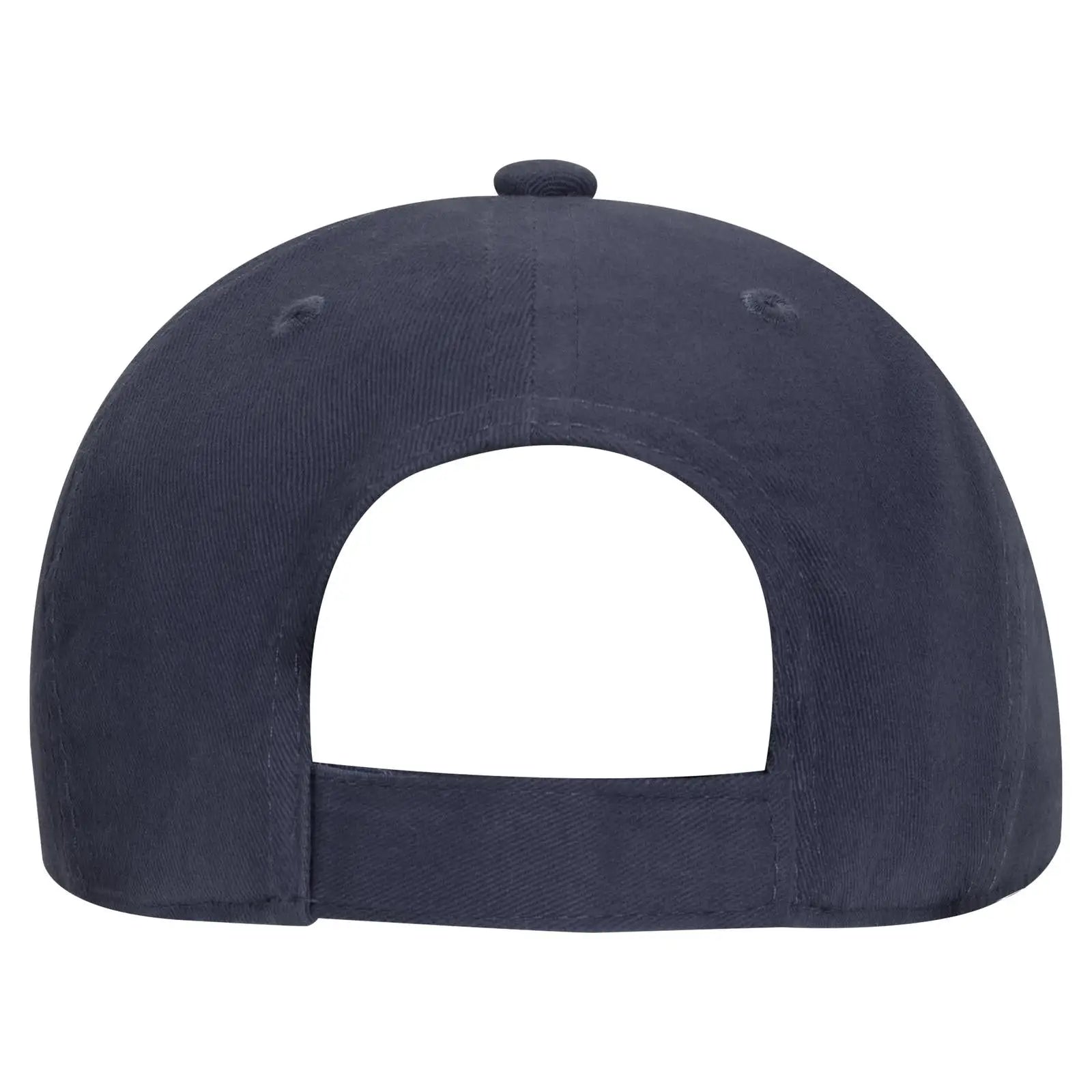 OTTO 19-503 6 Panel Low Profile Baseball Cap - Navy
