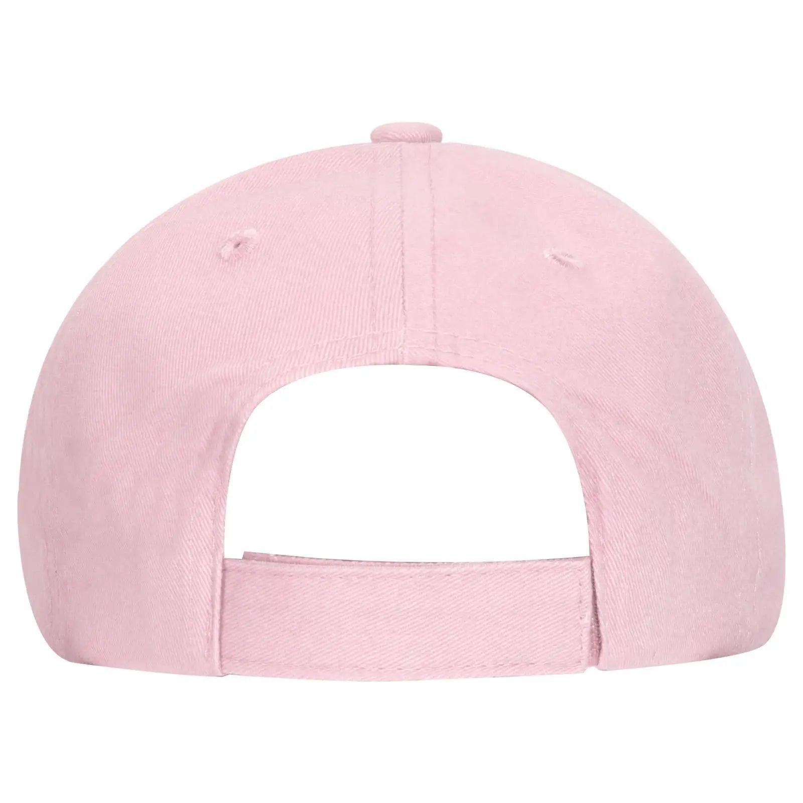 OTTO 19-503 6 Panel Low Profile Baseball Cap - Pink