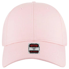 OTTO 19-503 6 Panel Low Profile Baseball Cap - Pink