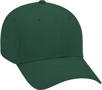 OTTO 19-503 Brushed Cotton Twill Low Profile Pro Style Cap with Full Buckram - Dark Green - Forest / One Size Fits Most