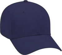 OTTO 19-503 Brushed Cotton Twill Low Profile Pro Style Cap with Full Buckram - Navy - Navy / One Size Fits Most