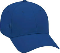 OTTO 19-503 Brushed Cotton Twill Low Profile Pro Style Cap with Full Buckram - Royal - Royal / One Size Fits Most