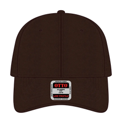 OTTO 19-536 6 Panel Low Profile Baseball Cap - Brown - Brown / 6 1/2’’ - 7 5/8’’