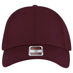 OTTO 19-536 6 Panel Low Profile Baseball Cap - Burg. Marn - Burg. Marn / 6 1/2’’ - 7 5/8’’