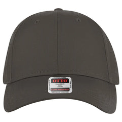 OTTO 19-536 6 Panel Low Profile Baseball Cap - Char. Gray - Char. Gray / 6 1/2’’ - 7 5/8’’