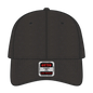OTTO 19-536 6 Panel Low Profile Baseball Cap - Char. Gray - Char. Gray / 6 1/2’’ - 7 5/8’’