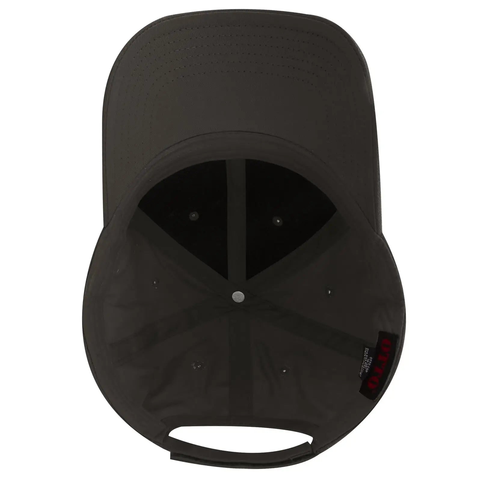 OTTO 19-536 6 Panel Low Profile Baseball Cap - Char. Gray - Char. Gray / 6 1/2’’ - 7 5/8’’