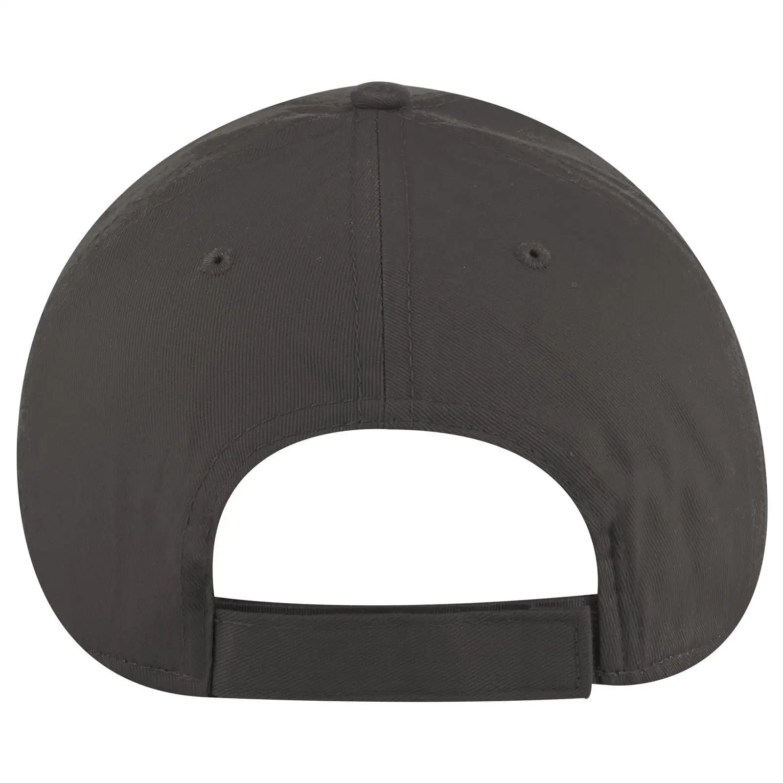 OTTO 19-536 6 Panel Low Profile Baseball Cap - Char. Gray - Char. Gray / 6 1/2’’ - 7 5/8’’