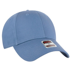 OTTO 19-536 6 Panel Low Profile Baseball Cap - Col. Blue - Col. Blue / 6 1/2’’ - 7 5/8’’