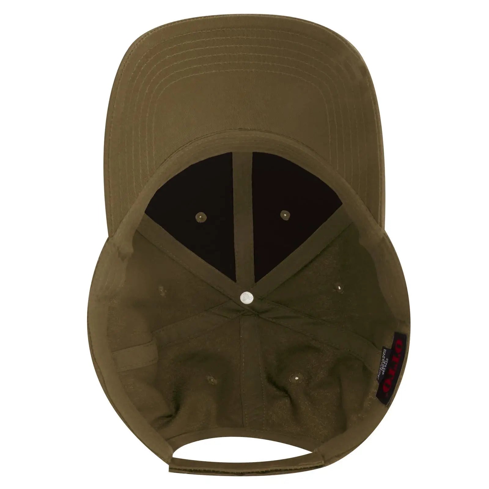 OTTO 19-536 6 Panel Low Profile Baseball Cap - Coyote Brown - Coyote Brown / 6 1/2’’ - 7 5/8’’