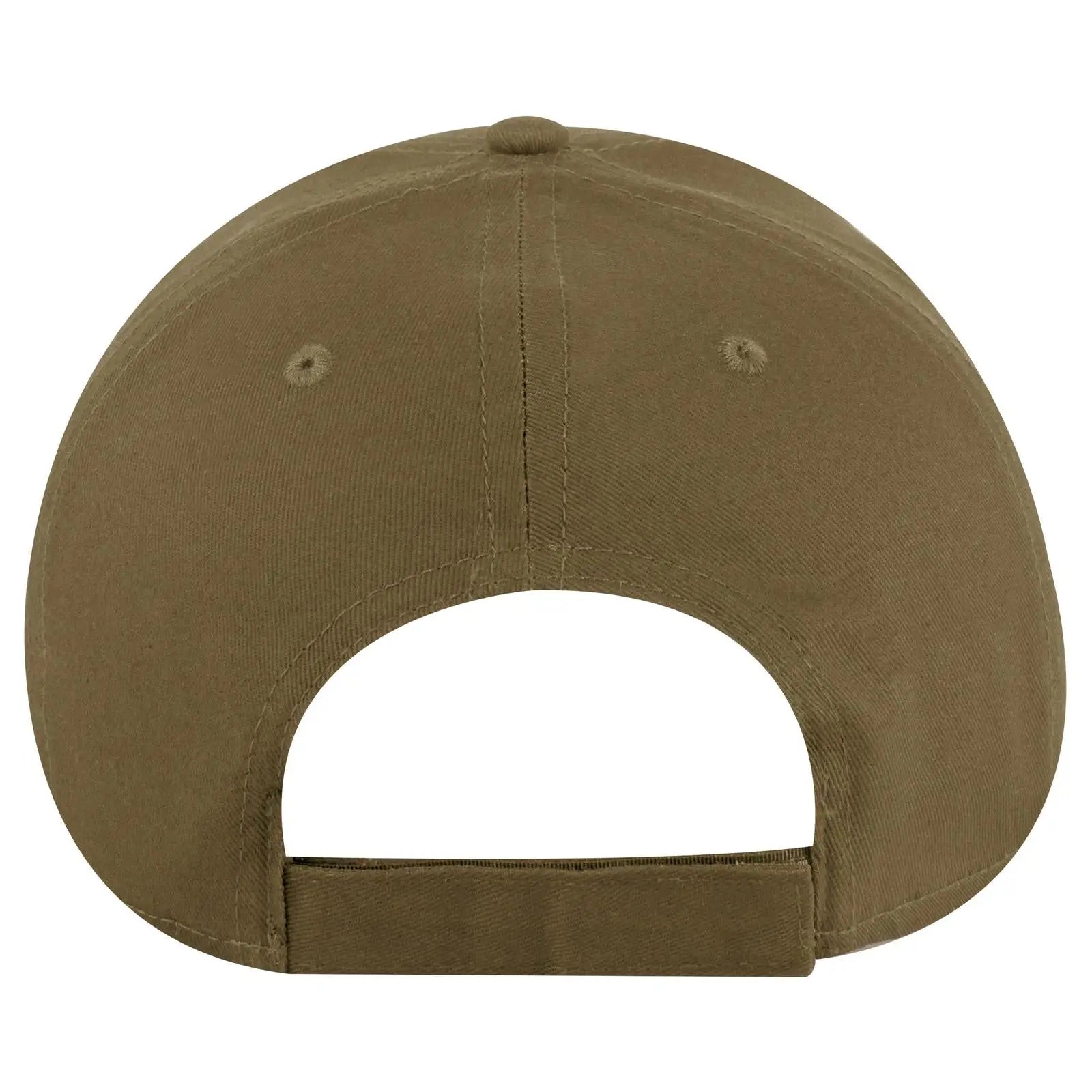 OTTO 19-536 6 Panel Low Profile Baseball Cap - Coyote Brown - Coyote Brown / 6 1/2’’ - 7 5/8’’
